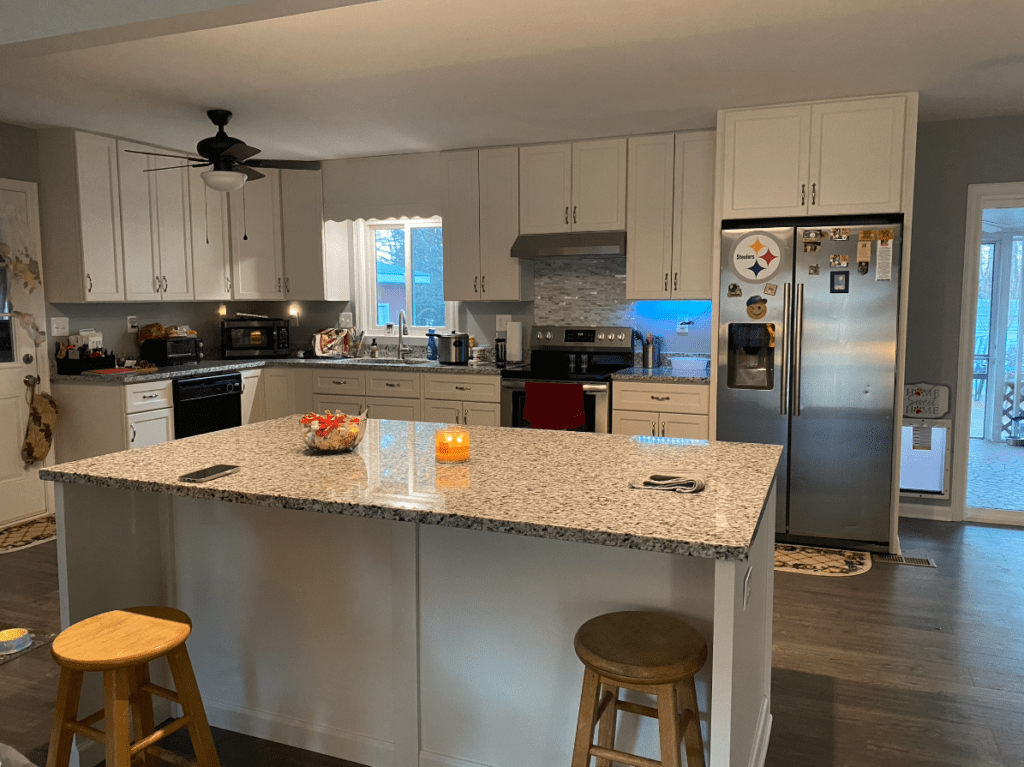 Kitchen remodel to bring the aesthetic from the 1950s to Present.