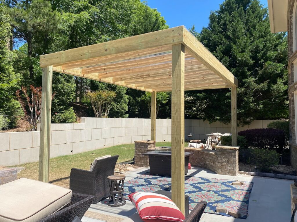 Patio Extension and Pergola Results