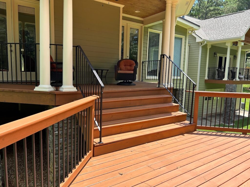 Deck Stairs Stain